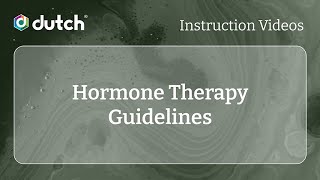 DUTCH Sex Hormones: Hormone Therapy Guidelines | The DUTCH Test