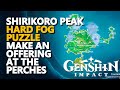 Shirikoro Peak Mist Puzzle Find Your Way through the mist Genshin Impact