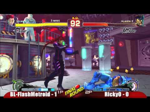FlashMetroid vs RickyO South Florida Challenge IV SSF4 Singles