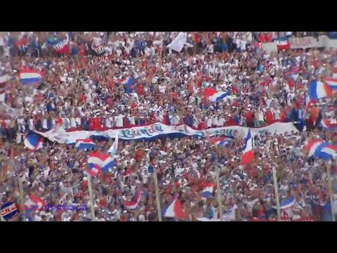 "17/05/2015 El dia que una tribuna canto mas que tres" Barra: La Banda del Parque &bull; Club: Nacional