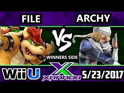 S@X 203 - File (Bowser) Vs. Archy (Sheik) - SSB4 Tournament - Smash 4 - Smash for Wii U.