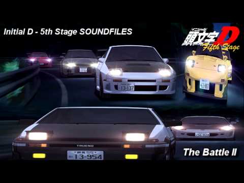 Initial D 5th Stage SOUNDFILES  Battle II