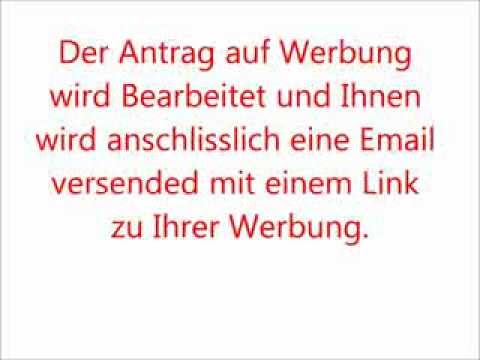 Wo kann ich meine Internet Seite Werben