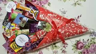 chocolate bouquet for rakhi