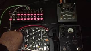 Video thumbnail for Retro Mechanical Labs Electron Fuzz Custom + Make Noise 0-Coast (in two parts) by Genshi Media Group