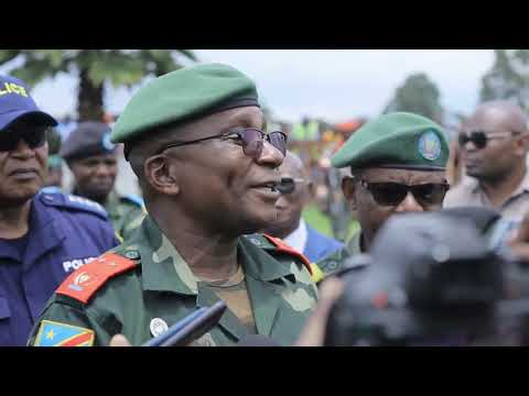 ARRIVEE DU COMD 34 RGM A GOMA