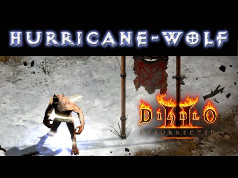 Stormy Hurricane Wolf - Cool Farming Druid Build! [Diablo 2 Resurrected Charakter Guide]