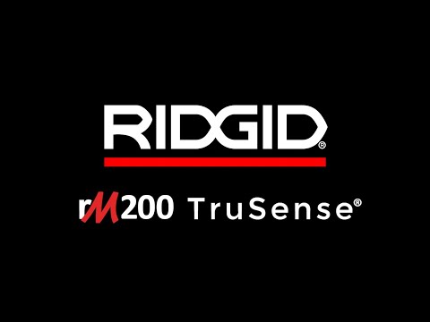 Video preview RIDGID rM200A met TruSense 61 m en CS6x VERSA monitor 3
