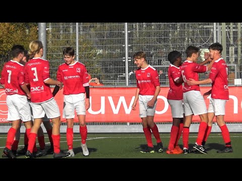 Alle doelpunten vv Sparta Nijkerk JO17-1 - vv DOVO JO17-1.