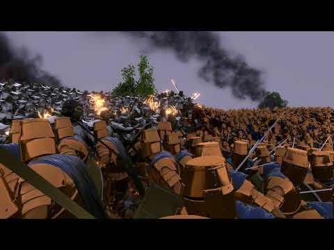 Golden Knight VS Chunk Norris  VS Laser Knight  VS Soul Tyrant  - Ultimate Epic Battle Simulator