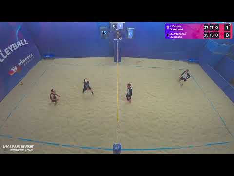 20:25 I. Datsiuk / V. Antoniuk - A. Antonenko / A. Zabuha 09.12.2022 | Winners Beach Volleyball