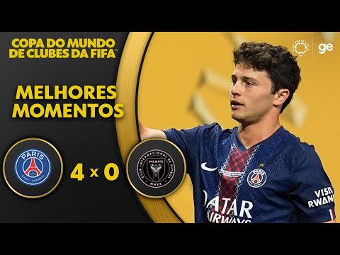 Gols e lances de PSG x Inter Miami