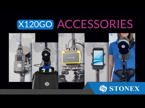 Stonex X120GO SLAM Laser Scanner - Accessories