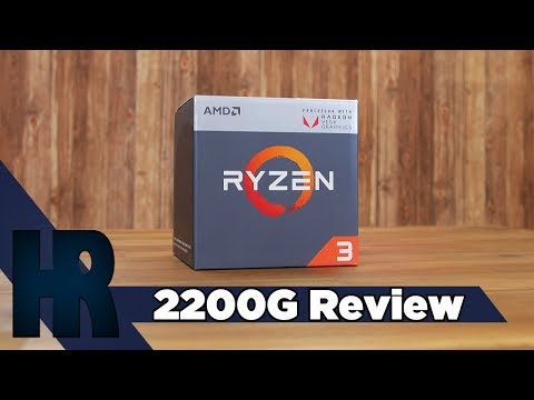 AMD Ryzen 3 2200G Review Test Deutsch