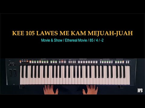 Kitab Ende-Enden (KEE) GBKP 105 Lawes Me Kam Mejuah-Juah - Kibordis KEE