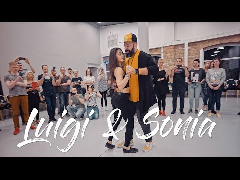 Smooth Urban Kiz dance - Luigi & Sonia   Hot Ice Kiz Riga 2019