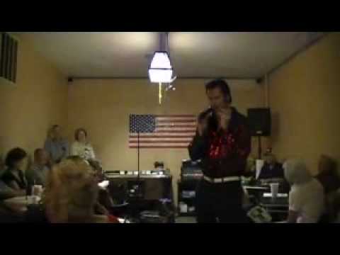 Richard Cook Tribute To Elvis - Its Only Make Believe.wmv