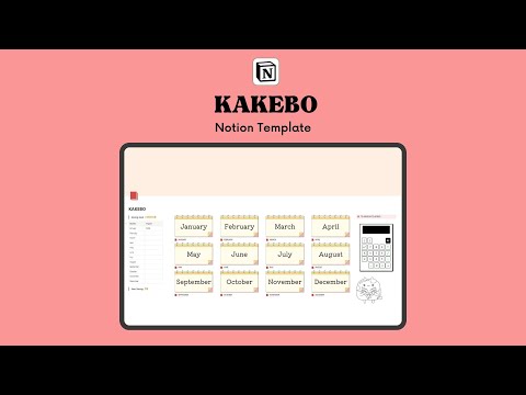 KAKEBO Finance Tracker | Prototion | Buy Notion Template