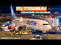 This Surprised Me ️ FlyDubai Boeing 737 Max 8 Economy FZ1774 Prague To Dubai Flight Report 4K