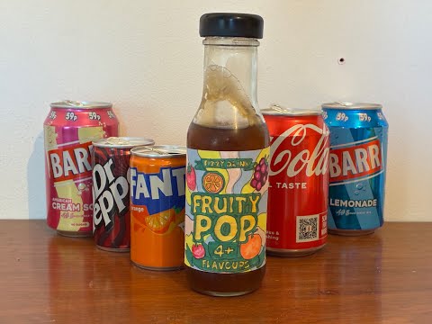 Roary Drawy | I mixed Cream Soda, Pepper Soda Orangeade, Cola and Lemonade into Fruity Pop!