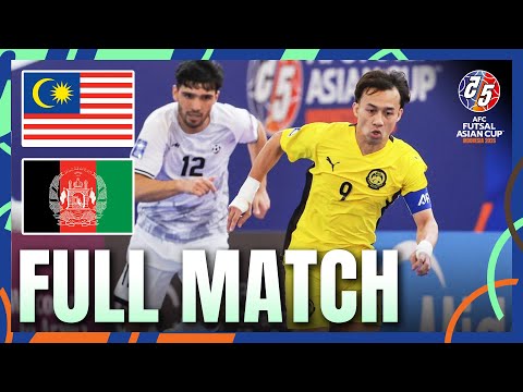 Malaysia vs Afghanistan | Full Match | AFC Futsal Asian Cup™ 2026 – Group Stage