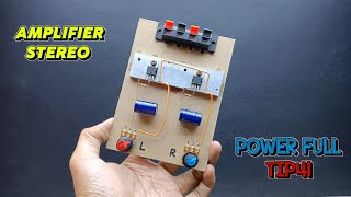 Download lagu Amplifier Power Full Stereo 12 volt Dengan Transistor TIP41C mp3
