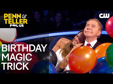 Magic Knives & Birthday Tricks | Penn & Teller: Fool Us | The CW