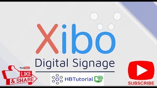 Xibo-Making 1st Layout #xibo
