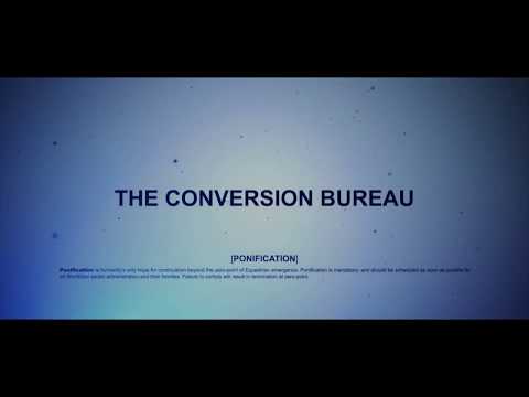 Not quite music video about The Conversion Bureau universe.