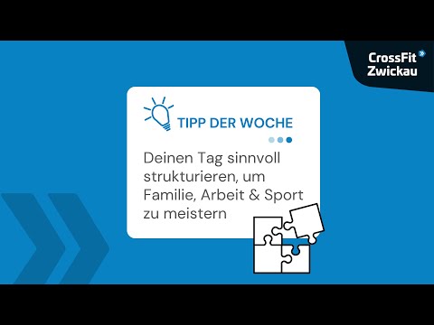 CFZ Tipp der Woche - Familie und Sport gemeinsam meistern