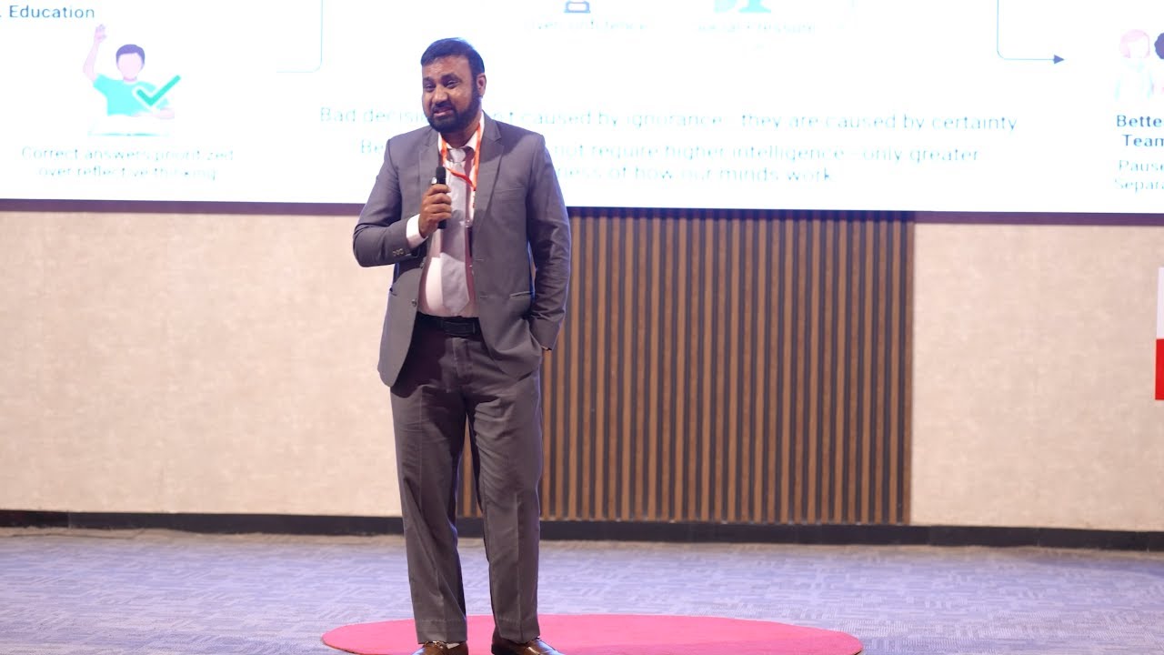 Why smart people still make bad decisions | Muhammad Sadiq | TEDxUniversity of Wah