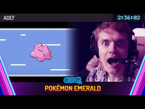 Pokémon Emerald by adef in 2:36:02 - Games Done Quick Express 2025