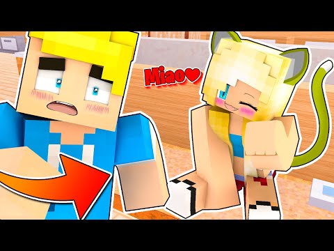 LA GATTINA DOLCETTA RIMANE A VIVERE CON ME! - Minecraft VITA #46