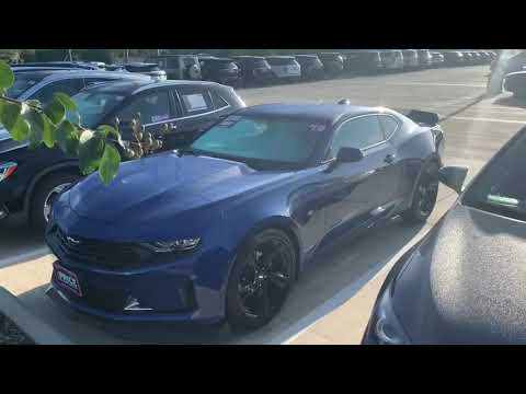 2019 Chevrolet Camaro in Riverside Blue Metallic