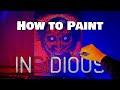 How To Paint Insidious 2010 Lipstick Faced Demon Insidious Paintingtutorial Demon
