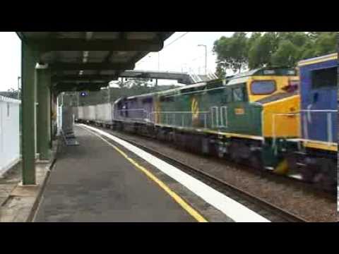 C505/C509/C507 with 4174 freight at Awaba