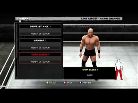 WWE 13 Leo Kruger Moveset