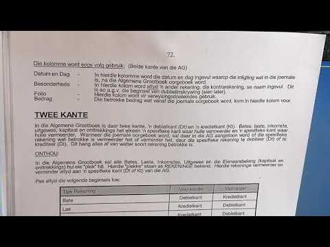 REKENINGKUNDE GRAAD 8: 23 Julie 2020 - periode 4 (23084)