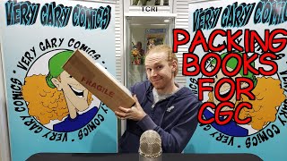 How To Pack Comic Books for CGC