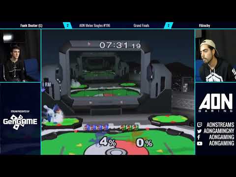 AON Melee Singles Grand Finals #196 Funk Doctor vs Fliinchy