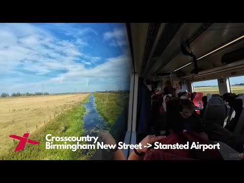 Crosscountry Full Journey (Birmingham New Street - Stansted Airport)