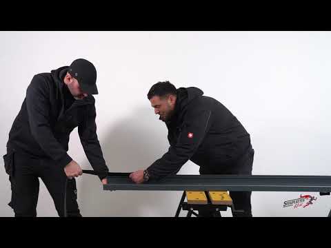 Stegplattenheld Montageanleitung Terrassenüberdachung Stegplatten Schritt-für-Schritt Anleitung