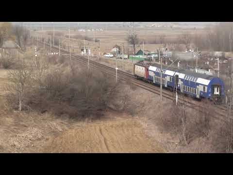 Tren R5411 Adjud - Suceava Nord intre Dolhasca si Liteni cu EA768 - 04.03.2020