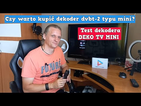 Does a mini DVBT-2 decoder that hides behind the TV make sense? DEKO TV MINI decoder review