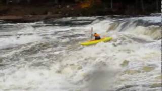 preview picture of video 'NY Whitewater MooseFest Oct 15, 2011 Moose River'