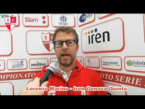 Lorenzo Marino dopo Iren Genova Quinto-Rn Florentia