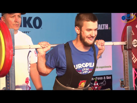 Sub-Junior Men, 53 to 120+ kg - European Equipped Powerlifting Championships 2017