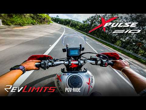 2025 Hero XPulse 210 | POV Ride ASMR | RevLimits #revlimits #hero #xpulse210