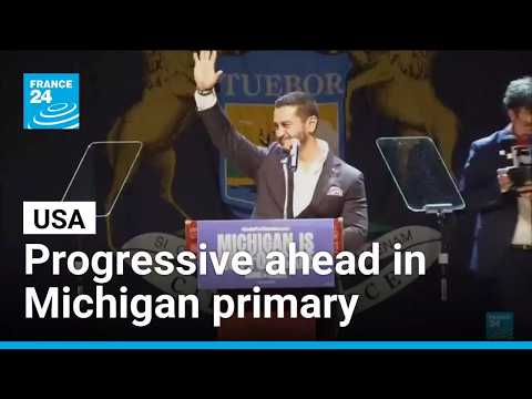 US: Progressive El-Sayed slightly ahead in high-stakes Michigan Democrats primary