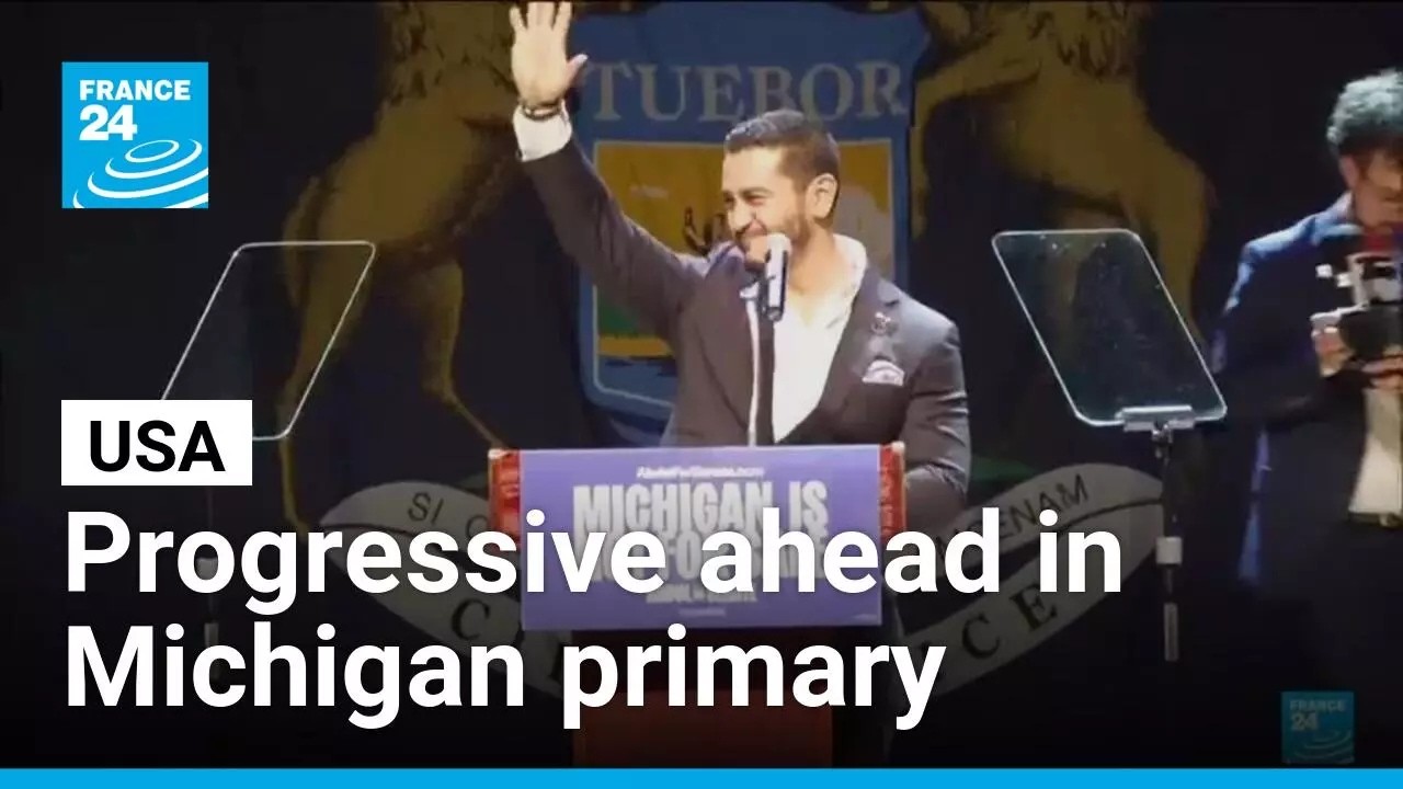 US: Progressive El-Sayed slightly ahead in high-stakes Michigan Democrats primary • FRANCE 24